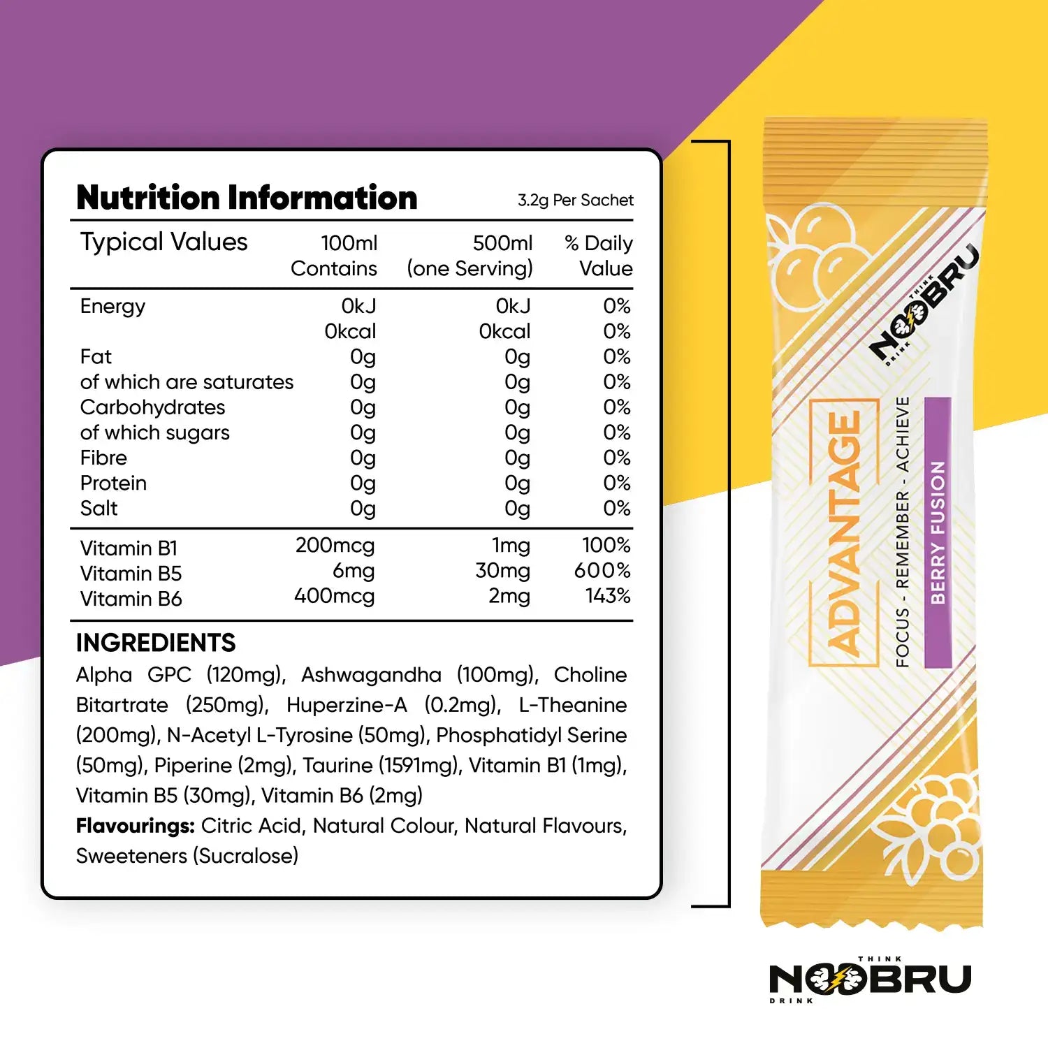 Noobru™ Advantage - Berry Fusion