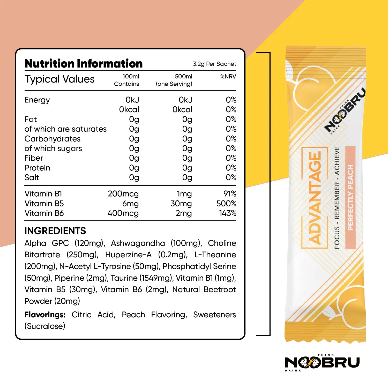 Noobru™ Advantage - Perfectly Peach