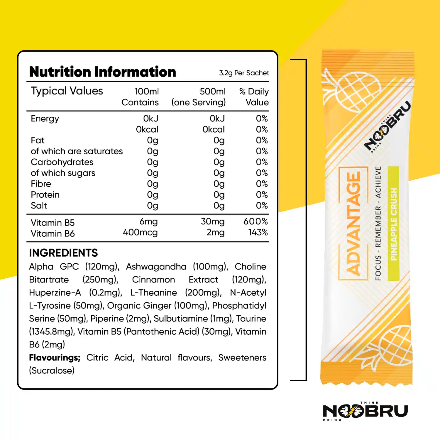 Noobru™ Advantage - Pineapple Crush