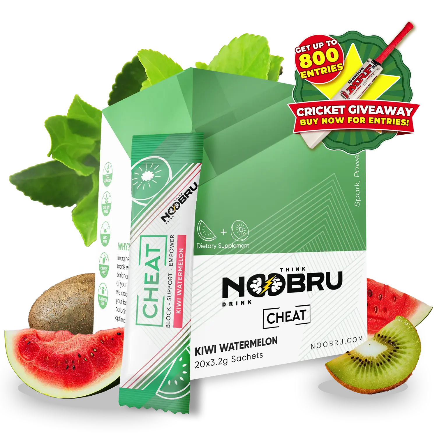 đ Noobru⢠Cheat Cricket - Kiwi Watermelon