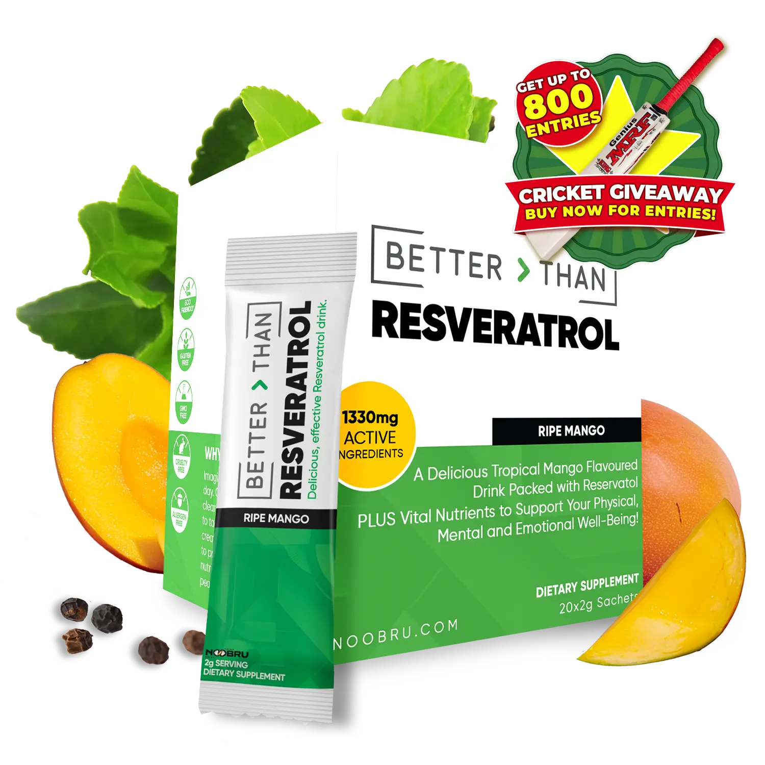 š Noobru⢠- Better Than - Resveratrol Cricket