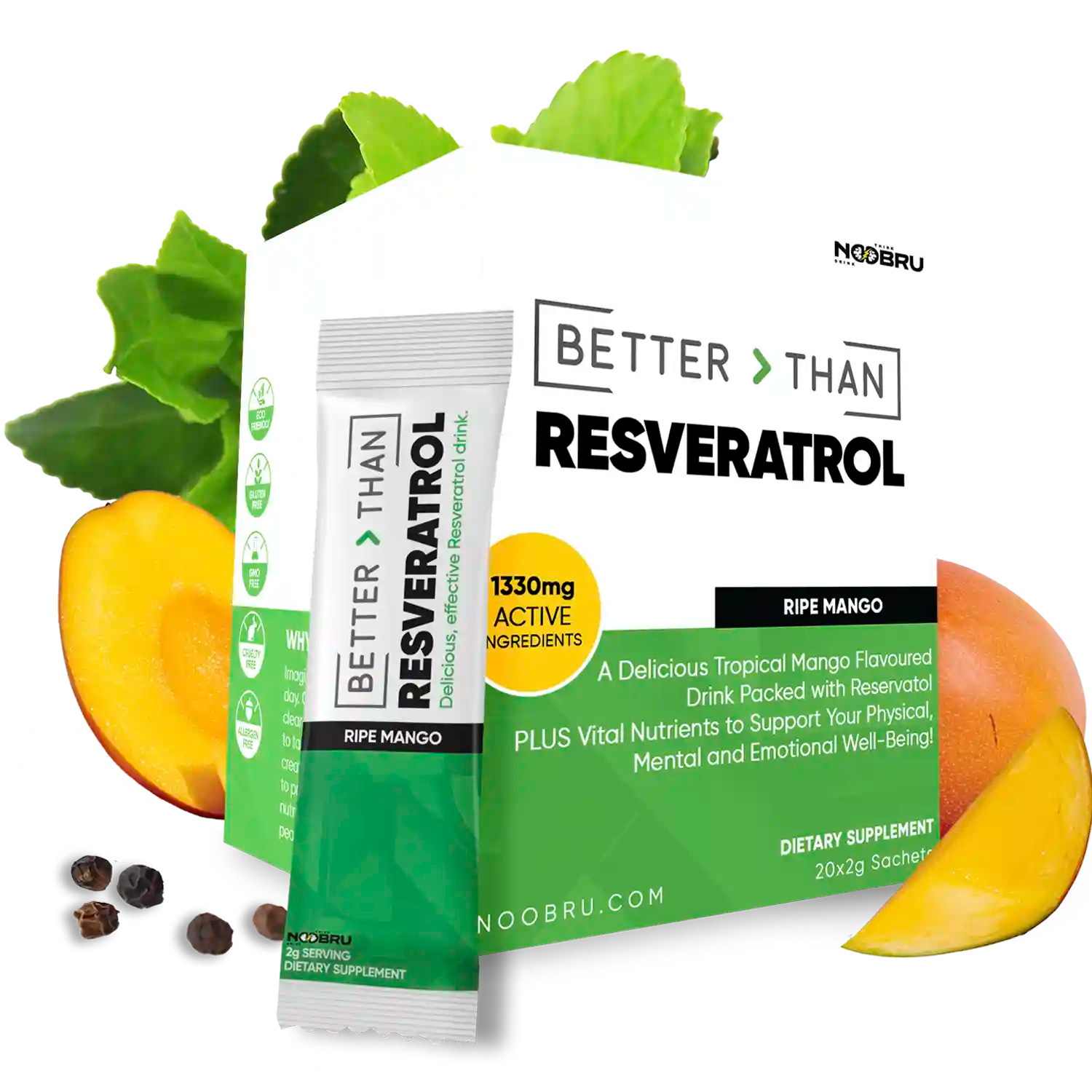 Noobru - Better Than - Resveratrol Noobru - Better Than - Resveratrol