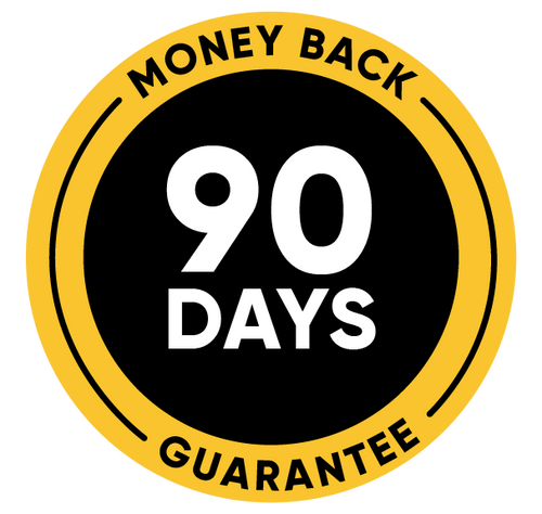 90 day money back guarantee