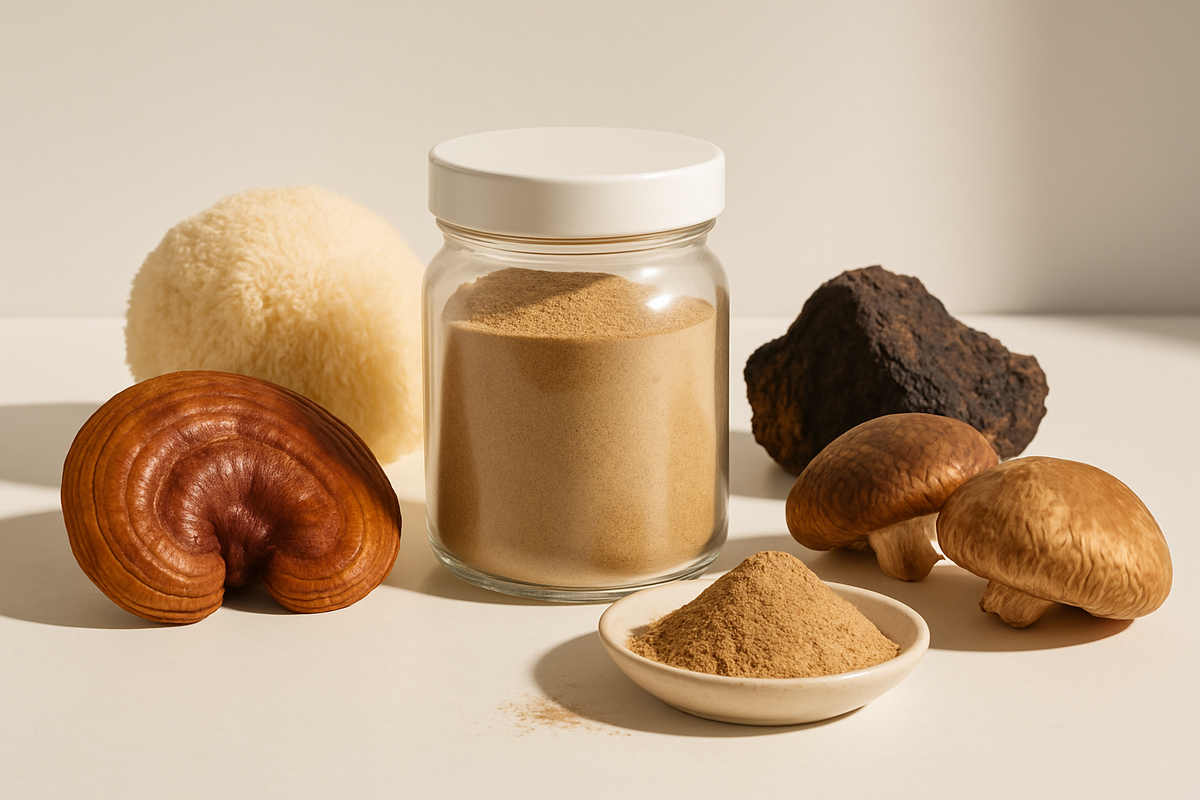 Adaptogenic Mushroom Blend: 5 Species Ranked by Evidence