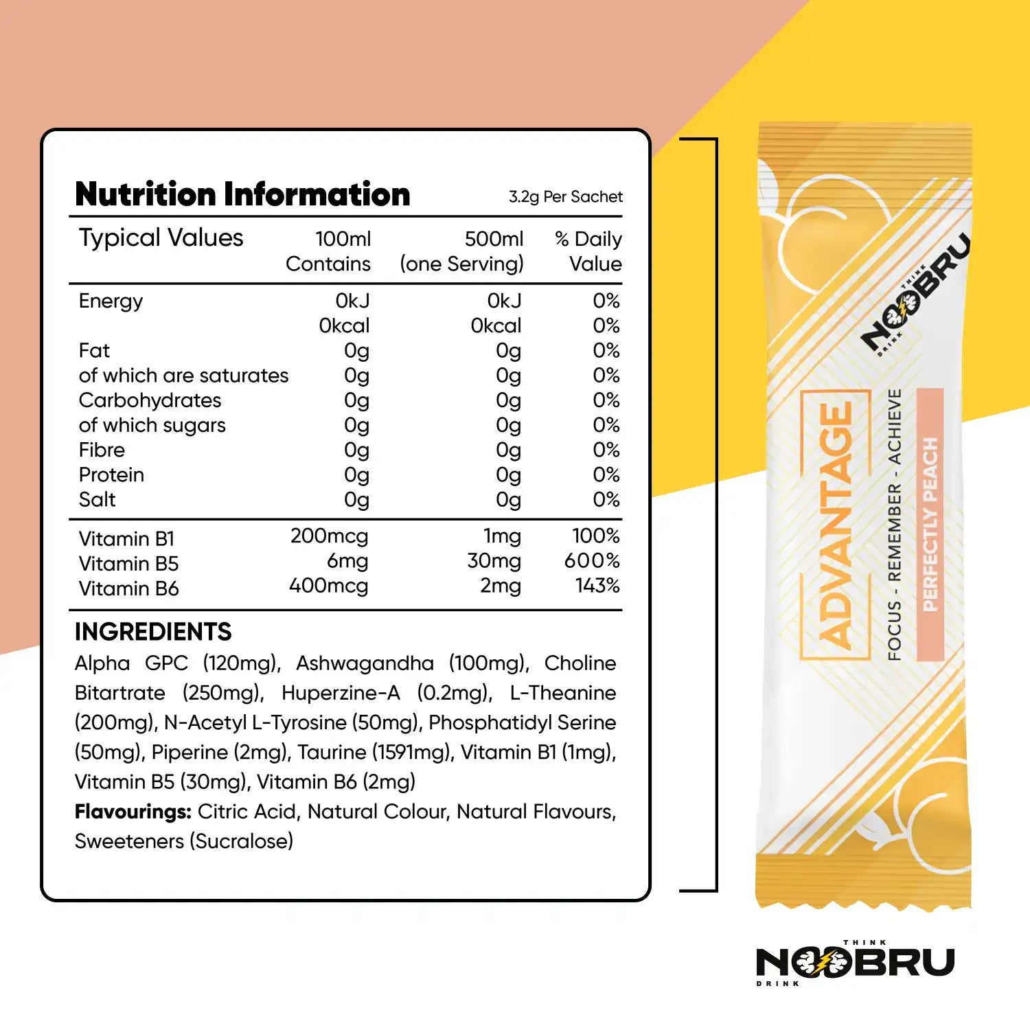 Noobru™ Advantage - Perfectly Peach