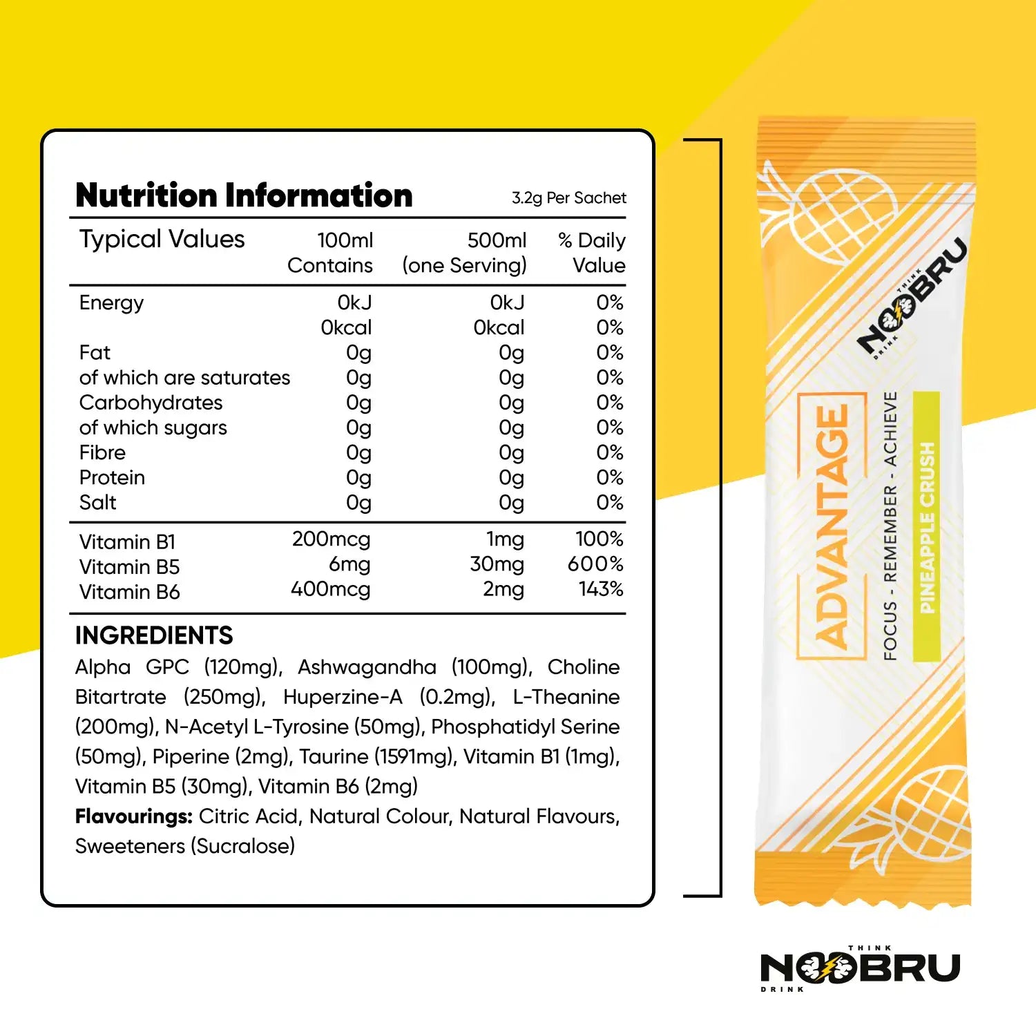Noobru™ Advantage - Pineapple Crush